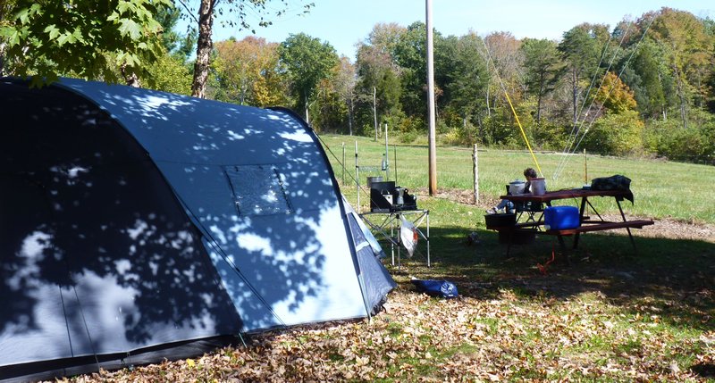 Kentucky campsite
