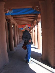 Tourist in Santa Fe