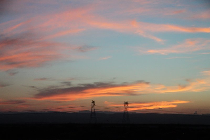 Sunset in San Fernando Valley