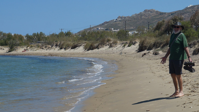 Next beach on from Agios Georgios