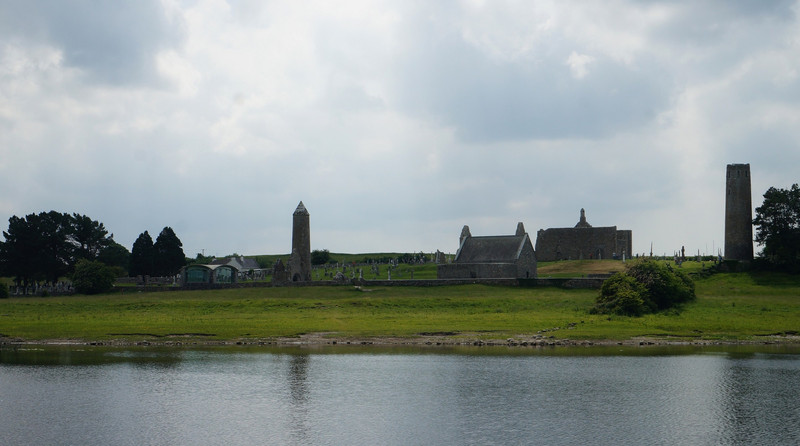 Clonmacnoise from river