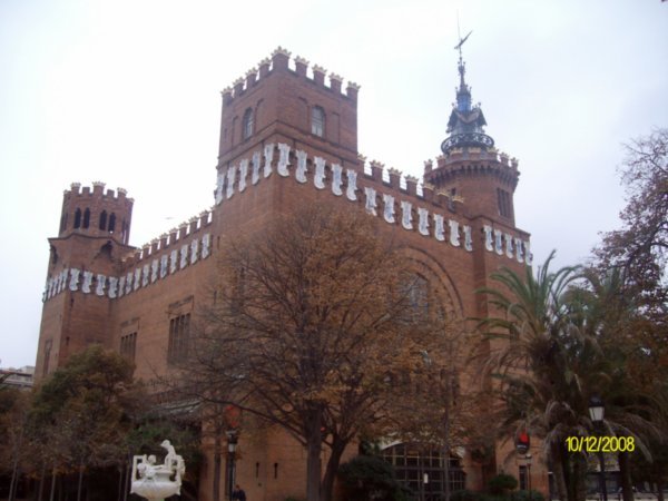 Castle in Park de la Ciutadella