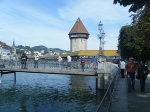 Famous bridge of Lucernne.