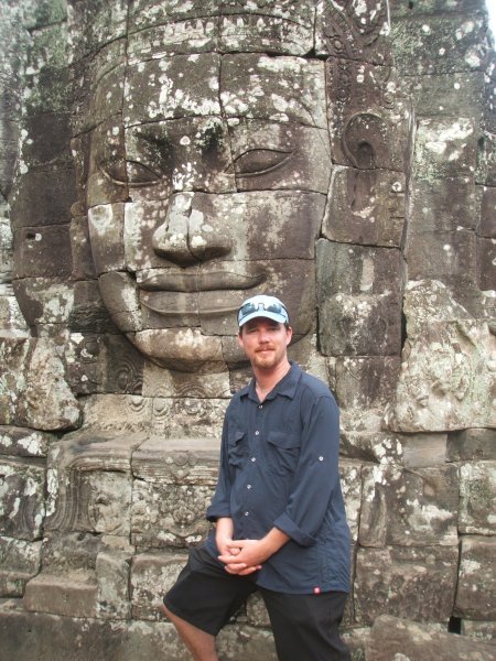 Mark & A Happy Buddha