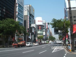Ginza's Main Street