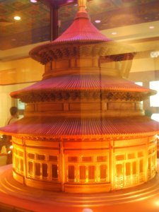 Model Of The Temple Of Heaven Pagoda