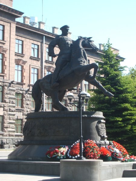 Monument Of WW2 Hero