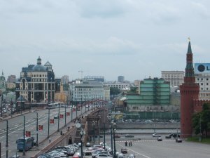 View From St Basil's Cathedral To The River