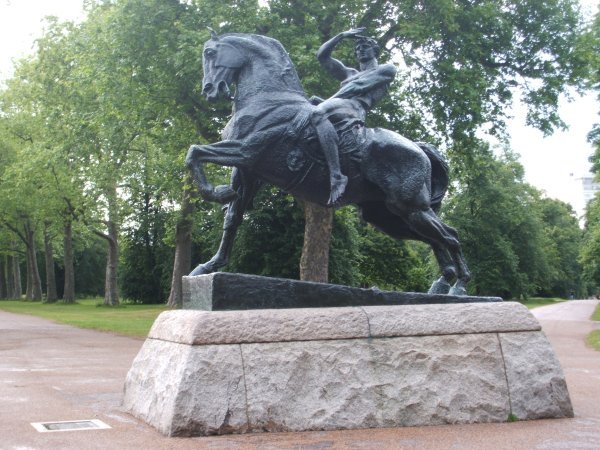 Statue In Kensington Gardens