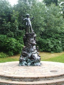 Statue Of Peter Pan