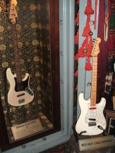 Adam Clayton (U2) & RHCP's Guitar