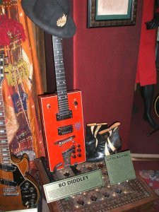 Bo Diddley's Handmade Cigarbox Guitar