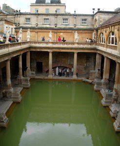 Roman Baths Panorama