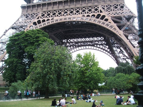 Base Of The Eiffel Tower