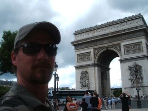 Me At The Arc De Triomphe