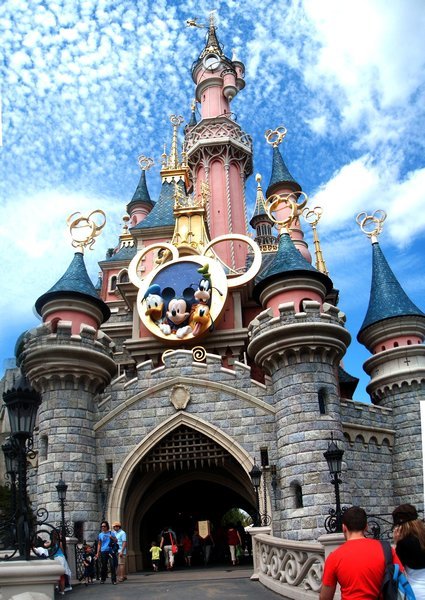 Disney Castle Panorama