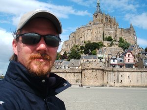 Me At Mont Saint Michel 2
