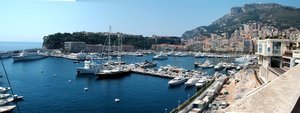 Monte Carlo Port Panorama
