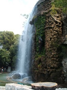 Waterfall On Castle Hill