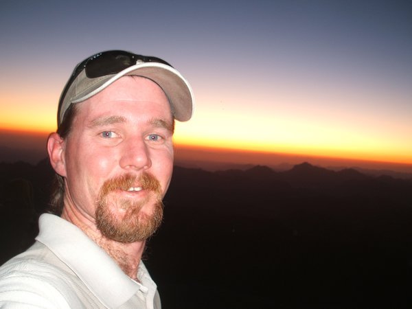 Me At The Top Of Mt Sinai After 7km And 750 Steps