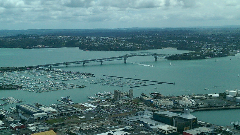 Sky Tower - Auckland Bridge