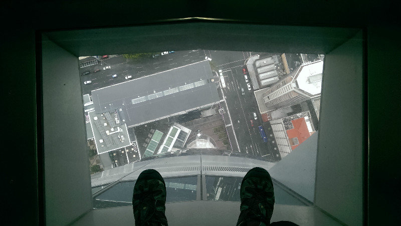 Sky Tower - The View Down