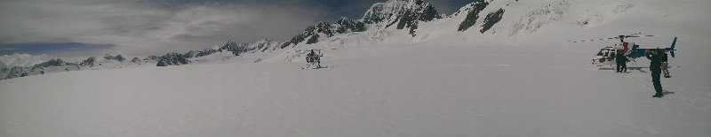 Fox Glacier - Neve - Landing Panorama 2