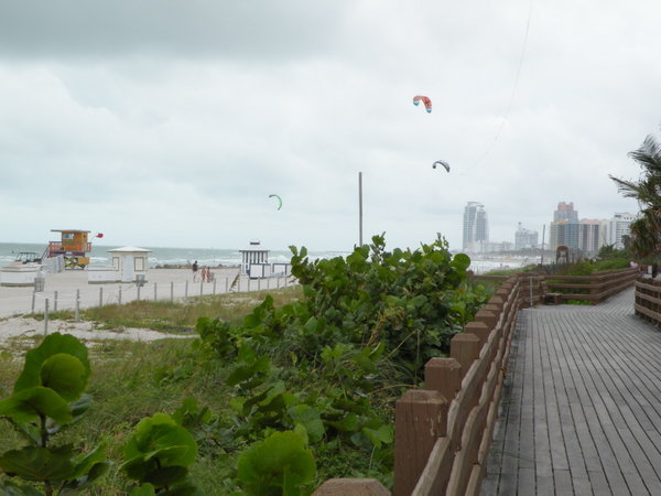 balade de long de Miami beach