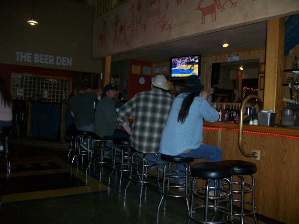 Cowboys dans un bar à Moab