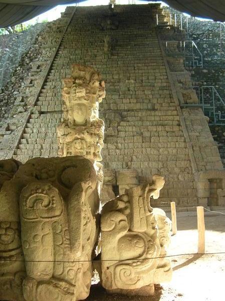 Hieroglyphic stairway Copan