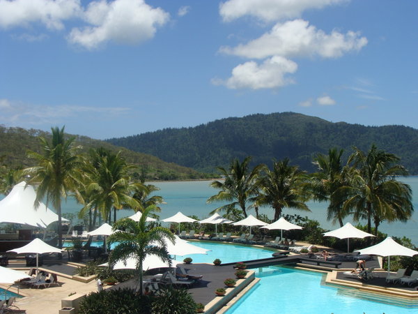 View from our room at Hayman Island