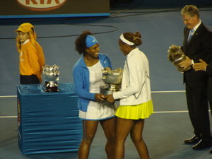 William sister's doubles title!