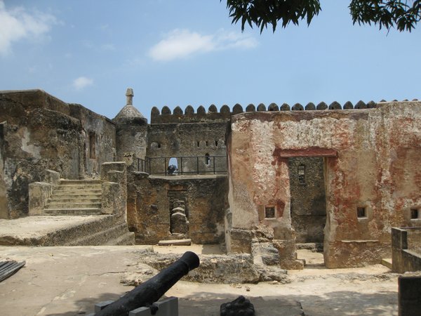 Inside fort jesus