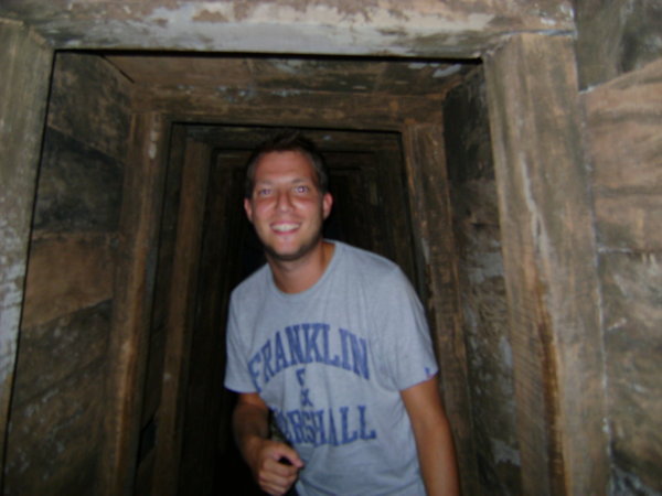 James in Viet Minh Tunnels