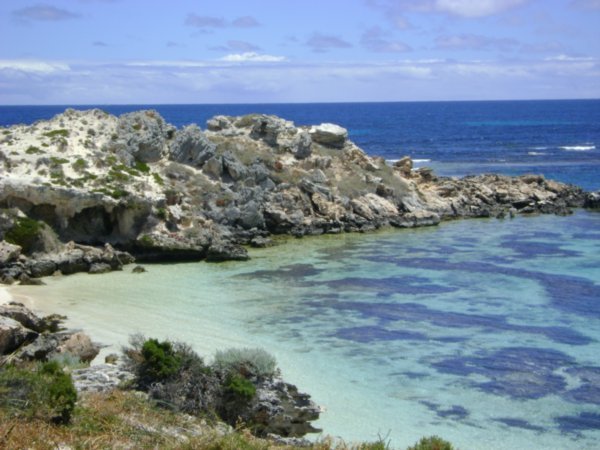 One of the lovely beaches on Rottnest Island