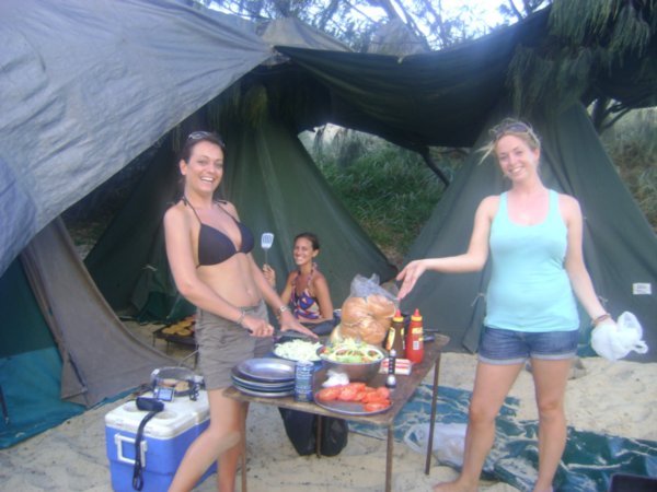 Our camp and our chefs