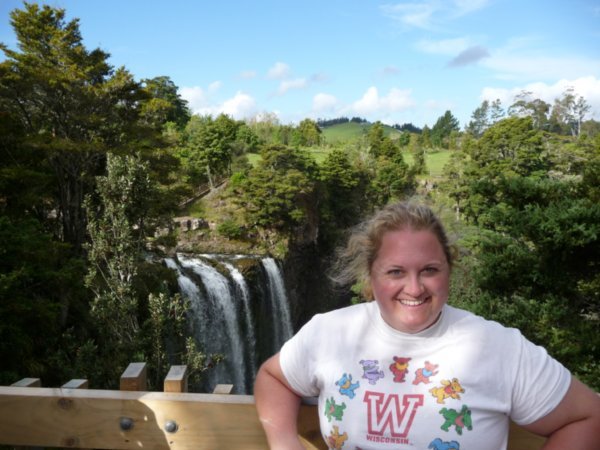 Erica at Whangarei Falls
