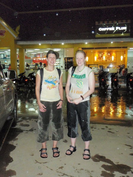 Caught in a Cambodian monsoon.