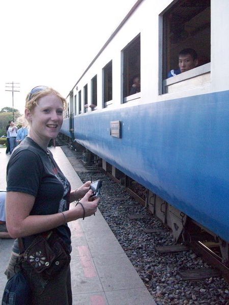 A train crossing the River Kwai