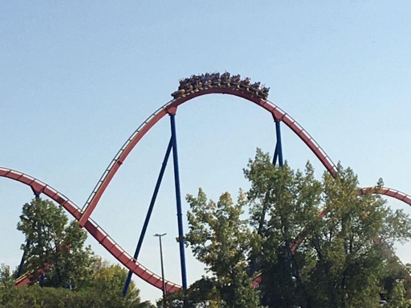 6 Flags Roller Coaster