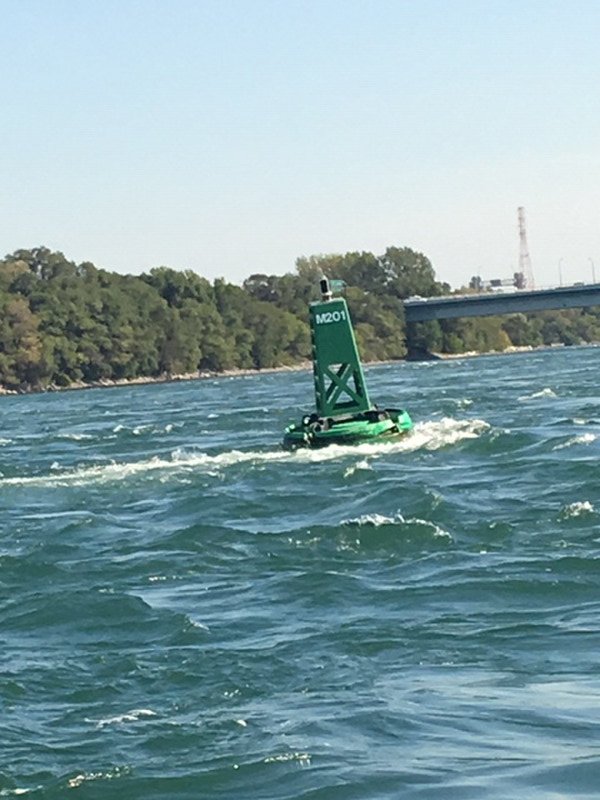 Buoy in Strong Current