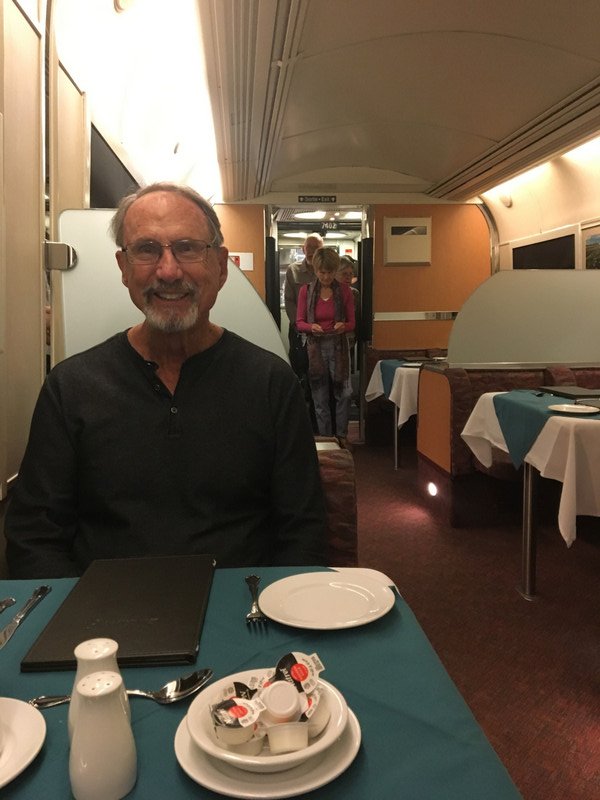 Cope Dinner on the Train