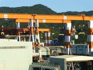 Crane at Mitsubishi Plant