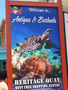 Antigua Sign