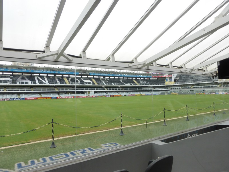 Pele's home field- Santos