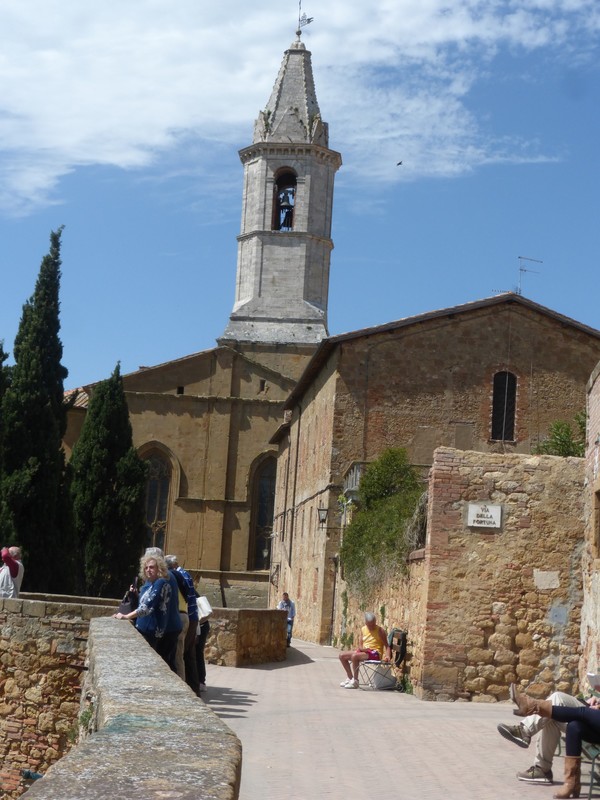 The cathedral from Via Circonvallozione