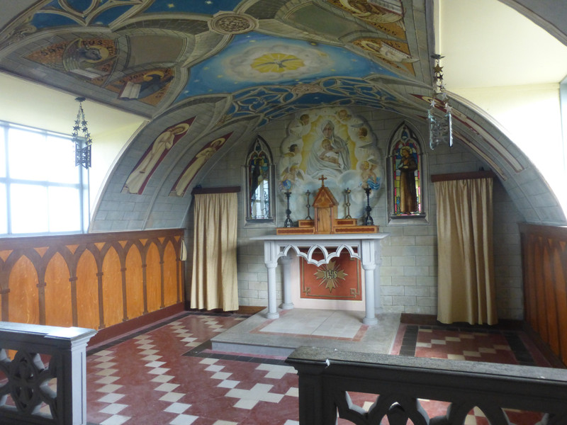 Inside the Italian Chapel
