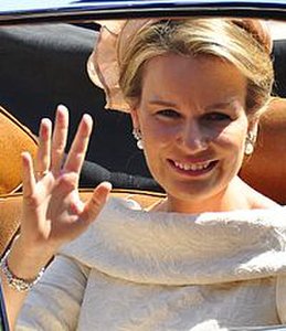 Belgian Queen Mathilde (Internet Photo)