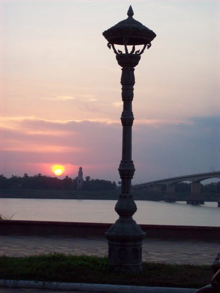 Sunrise in Kompong Cham