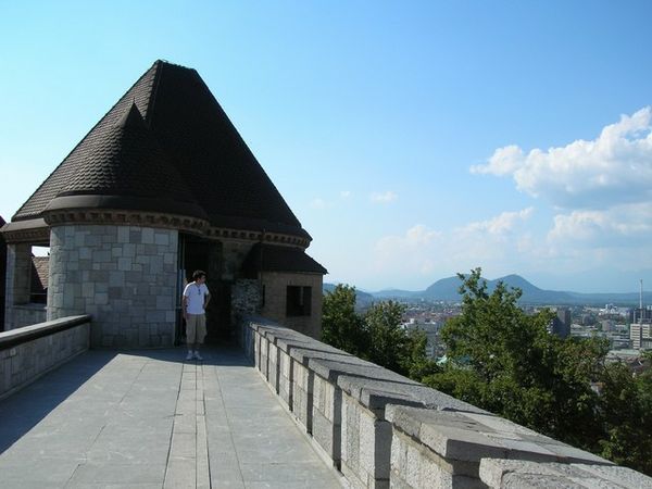 Overlooking Ljubljana